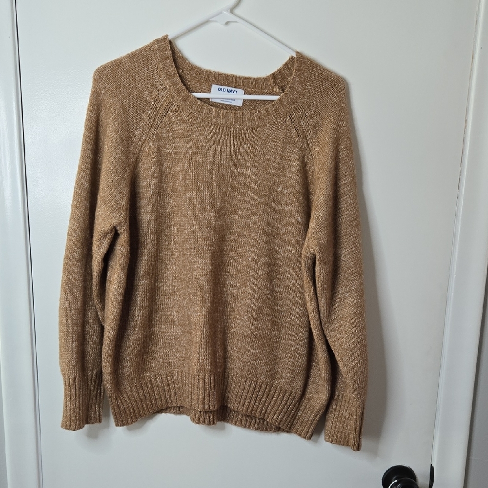 Old Navy Tan Knit Sweater